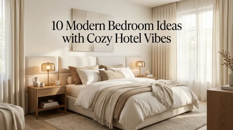 10 Modern Bedroom Ideas with Cozy Hotel Vibes