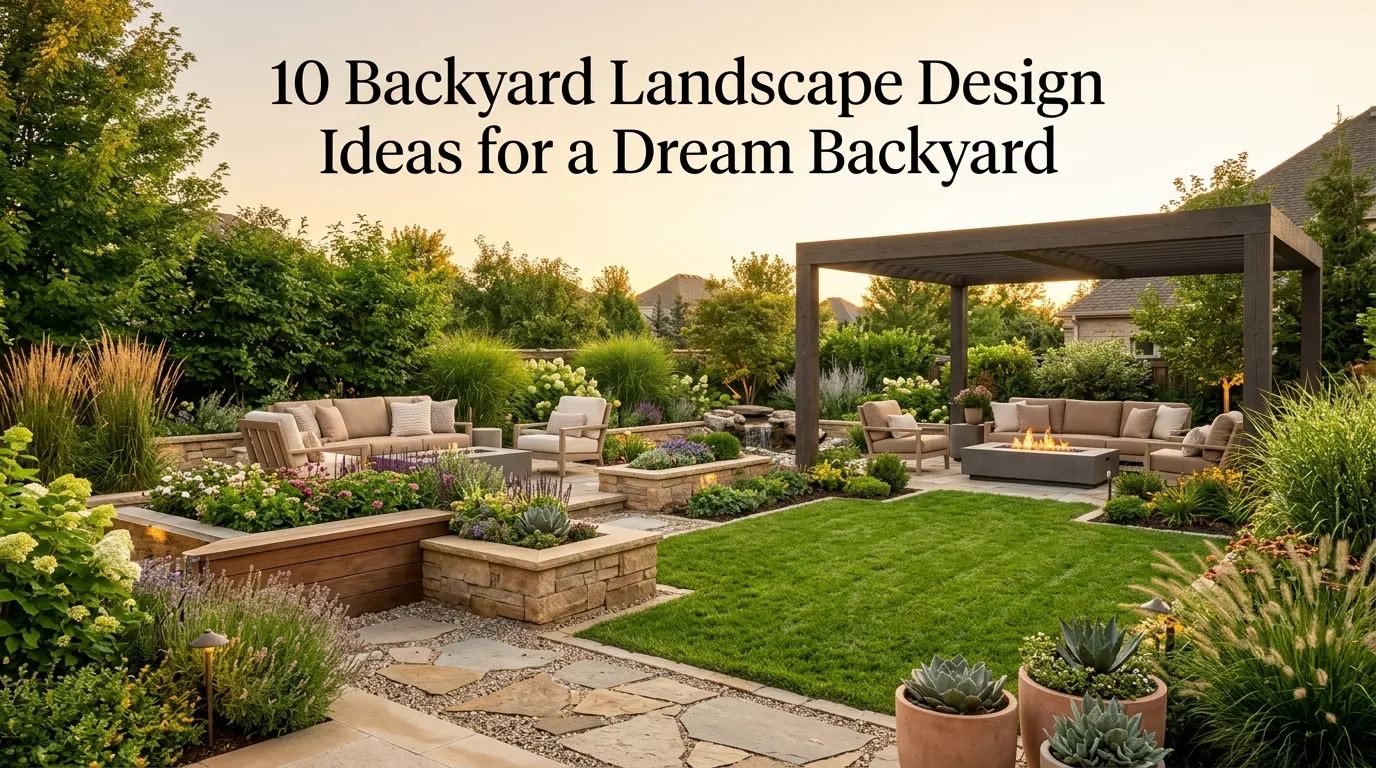 10 Backyard Landscape Design Ideas for a Dream Backyard