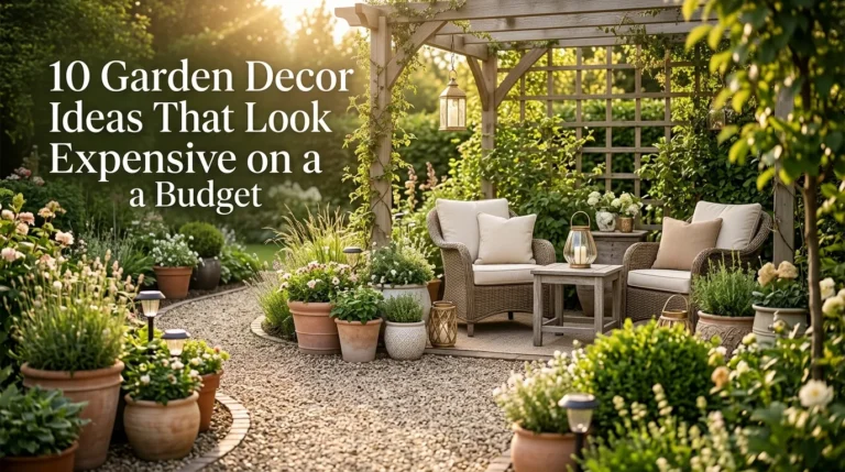 10 Garden Decor Ideas That Look Expensive on a Budget