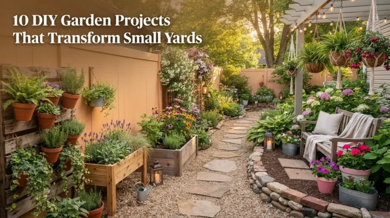 10 DIY Garden Projects That Transform Small Yards