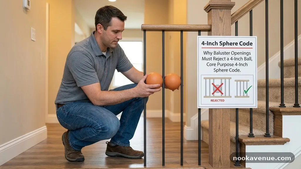 The Core Purpose of the 4-Inch Sphere Code - The 4-Inch Sphere Code: Why Baluster Openings Must Reject a 4-Inch Ball